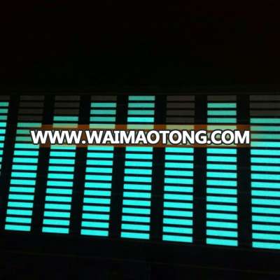 Transparent light el car stickers car equalizer